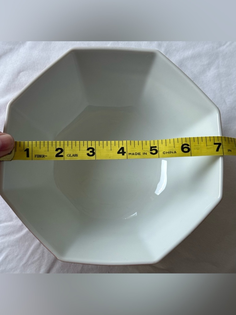 Fitz & Floyd Vintage Red Octagon Bowl 1985 Japan - Picture 11 of 16